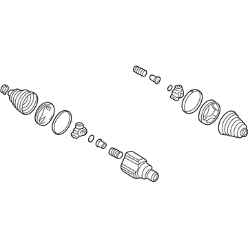 Oldsmobile 88967242 Inner Joint Assembly