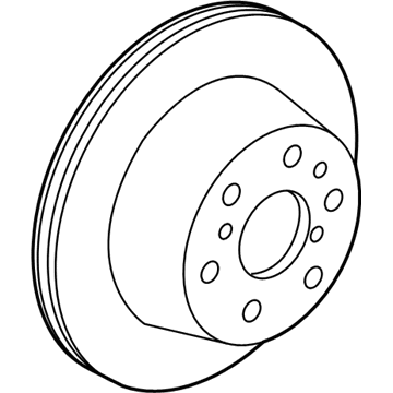 Chevy Tahoe Brake Disc - 84223345