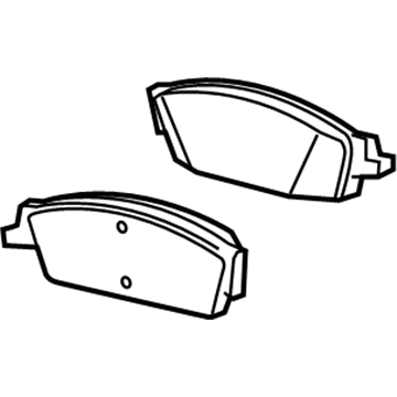 2016 Chevy Suburban Brake Pad - 84176465