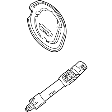 Chevy Malibu Steering Shaft - 84393915