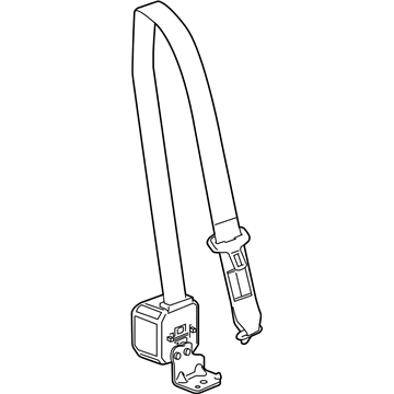 Chevy 84583984 Center Belt Assembly