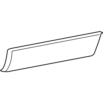 Pontiac 15229852 Lower Molding