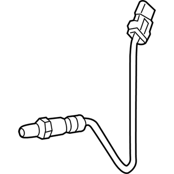 GM 12666671 Sensor Assembly, Heated Oxygen (Post, Catalyst Bank 1