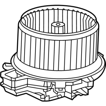 Chevy Colorado Blower Motor - 87866800