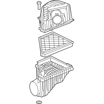 2022 Cadillac XT5 Air Filter Box - 85133682