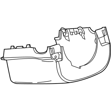 Cadillac 22848371 Lower Shroud