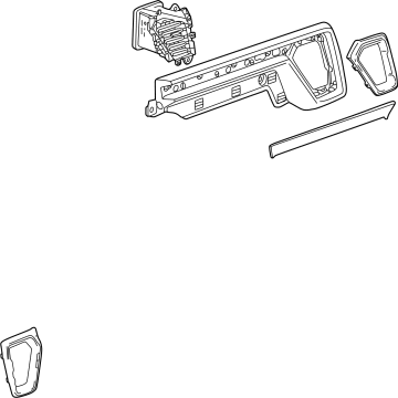 GM 85596763 APPLIQUE ASM-I/P TR PLT *STRIDER