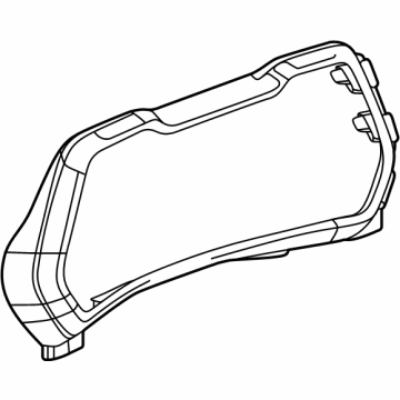 GM 86778381 APPLIQUE ASM-I/P CSTR TR PLT *NITRIDR CH M