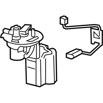 GM 13510671 Fuel Tank Fuel Pump Module Kit (W/O Fuel Level Sensor)