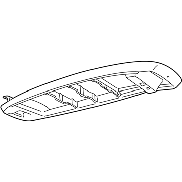 GM 12388936 BEZEL, Roof Console