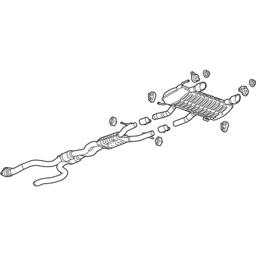 GM 23328473 Muffler Assembly, Exhaust (W/ Exhaust Aftertreatment)