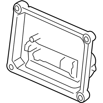 2010 GMC Sierra 3500 HD ABS Control Module - 25802684