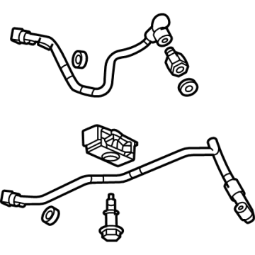 2018 Cadillac CTS Oil Cooler Hose - 84211801