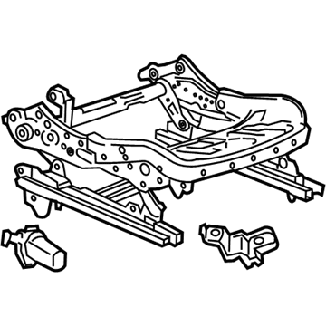 Buick 13534152 Cushion Frame