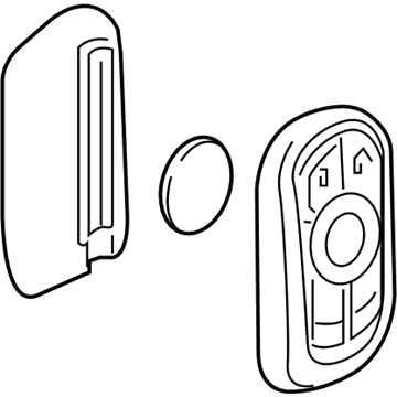 GM 13547799 TRANSMITTER ASM-R/CON DR LK & THEFT DTRNT