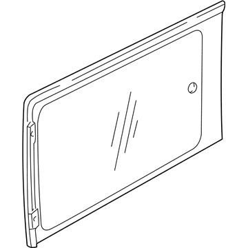 Oldsmobile 10418798 Glass