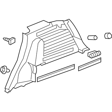 Chevy 22819350 Lower Trim Panel