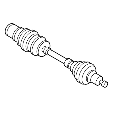 2001 Pontiac Bonneville Axle Shaft - 26075599