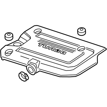 Cadillac 84671123 Resonator