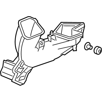 Cadillac 84784734 Inlet Duct