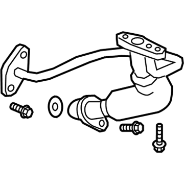 Cadillac 55509707 Oil Feed Tube