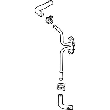 Buick 12703243 Water Pipe