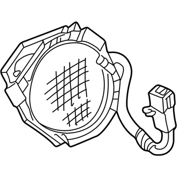 GM 10399554 Speaker Assembly, Radio Front Side Door