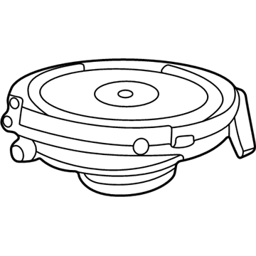 GM 9374599 Speaker Pkg, Radio Rear