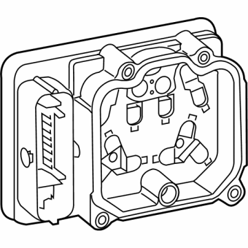 2022 GMC Sierra 2500 HD ABS Control Module - 85107553