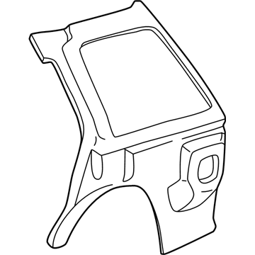 GM 15668940 Panel Assembly, Body Side Inner *Marked Print