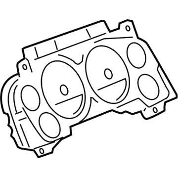 GM 20958793 Instrument Panel Gage CLUSTER