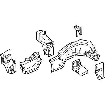 Cadillac 23168004 Rail Section