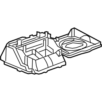 GM 95103690 Case, Heater & A/C Evaporator & Blower Upper