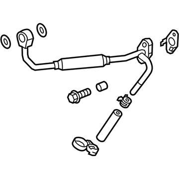 Buick 12683237 Water Outlet Pipe