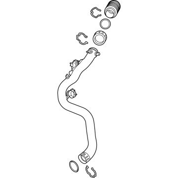 GM 42691763 Hose Assembly, Chrg Air Clr Inl Air