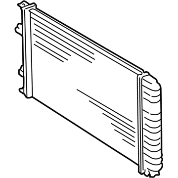 Pontiac 89018532 Radiator