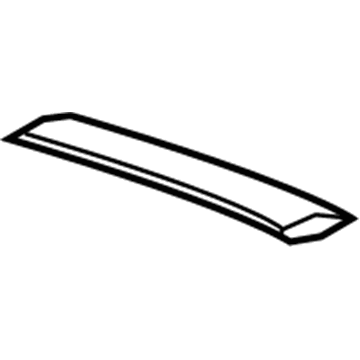 GM 23302369 Decal, Rear End Spoiler *Silver