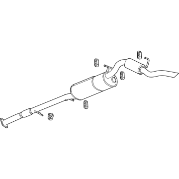 Chevy Colorado Exhaust Pipe - 86785729