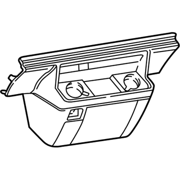 GM 15563715 Housing Assembly, Instrument Panel Lower External *Gray*