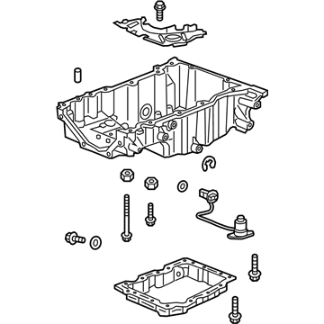 2019 Chevy Camaro Oil Pan - 25202732