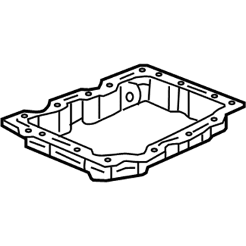 Chevy 12676340 Lower Oil Pan