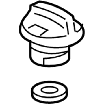 Chevy 12662196 Filler Cap