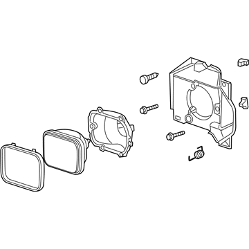 GMC 15114777 Headlamp Assembly