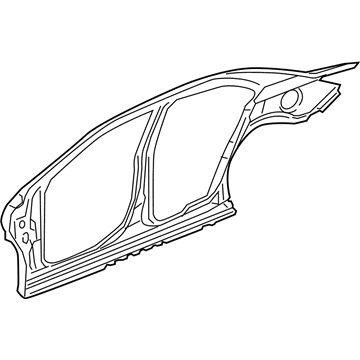 GM 25961218 Frame Assembly, Body Side Outer