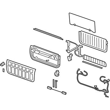 Hummer 25850329 Gate Assembly