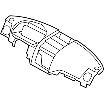 GM 96655387 Panel,Instrument Panel Upper Trim