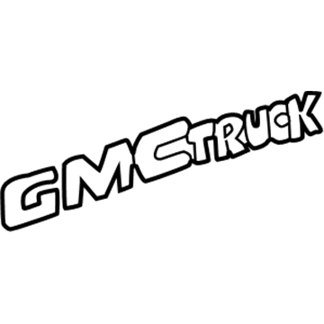 1999 GMC C1500 Emblem - 15034707