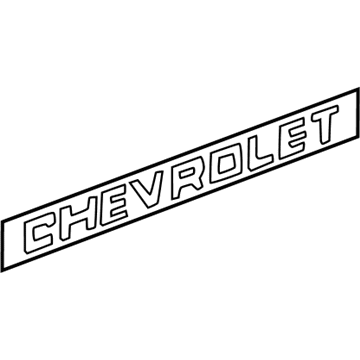 Chevy 15603691 Tail Gate Logo