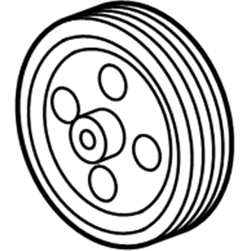 Chevy 12642753 Pulley