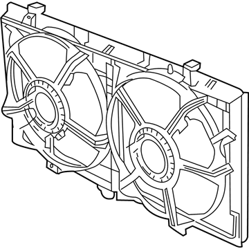 Chevy Caprice Fan Shroud - 92191943